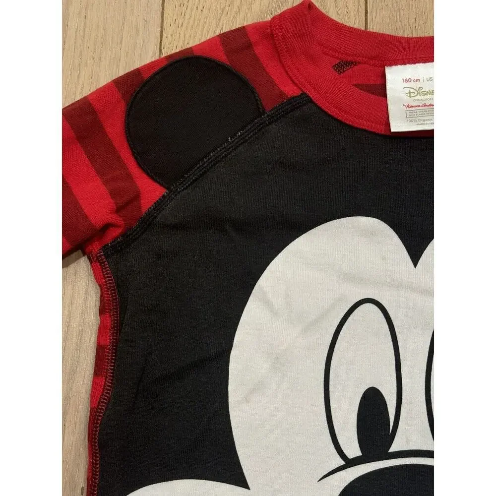 Kids 14 / 160cm Hanna‎ Andersson Disney x Mickey Mouse long sleeve PJ Top Shirt